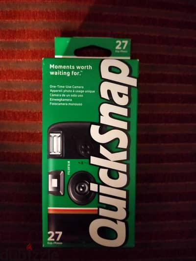 كاميرا فوجي فيلم 27 صورة جديدة / Quicksnap Disposable Camera