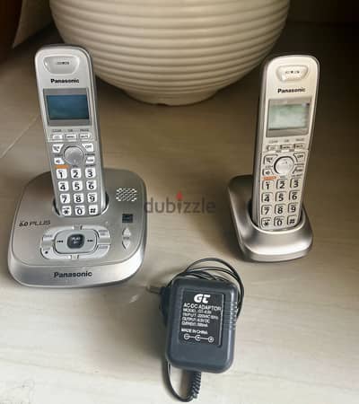 تليفون لاسلكي باناسونيك ماليزي بوحدتين