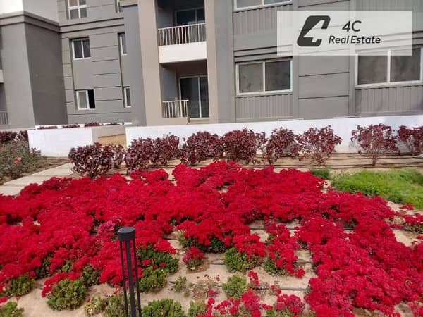 Double view and Direct on landscape Apartment 3 bedrooms ready to move for sale in Park Corner phase Hyde Park at price 1 million less than price