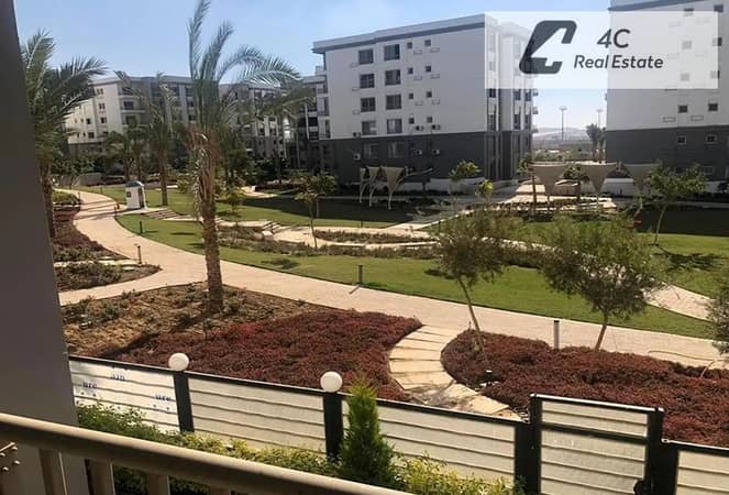 Double view and Direct on landscape Apartment 3 bedrooms ready to move for sale in Park Corner phase Hyde Park at price 1 million less than price