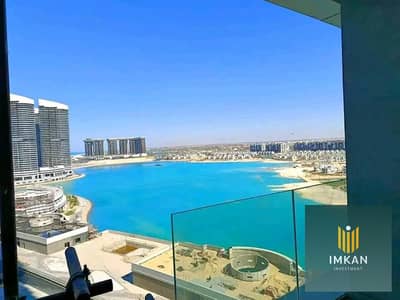 شقة للبيع فيو لاجون استلام فورى قسط على 3 سنين فى العلمين الجديدة ( مزارين ) سيتي ايدج