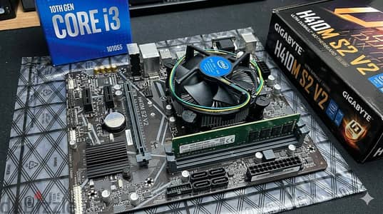 i3 10105 + h410m s2 + 16gb ram 2666 hynix