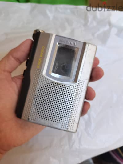 مسجل كاسيت Sony TCM-150 أصلي – سماعة خارجية قوية