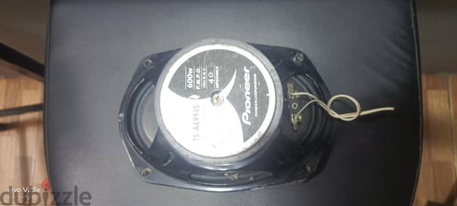 “سماعة Pioneer 600W الأصلية للسيارات السعر معدل لسرعه البيع 450