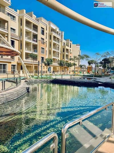 بمقدم 600 ألف شقه 3 غرف للبيع في كمبوند سراي امام مدينتي وابراج The Spine طلعت مصطفي Sarai new cairo