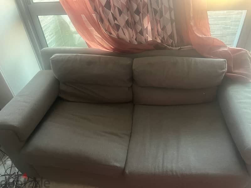 L shape sofa and 2 seaters sofa 2