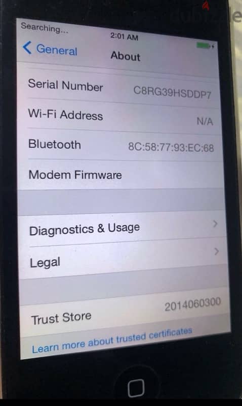 iPhone 4  esim لايوجد مدخل للخط 7