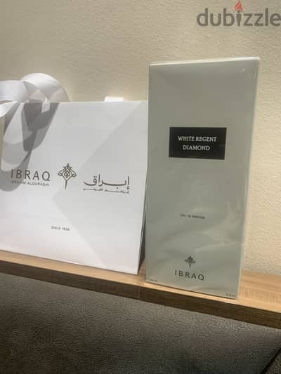 Original IBRAQ White Regent Diamond 150 ML (Ibraq official store)