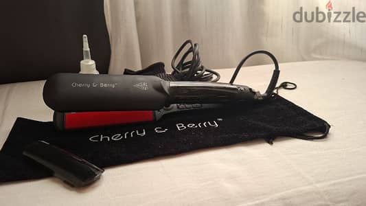 Cherry and berry steam straightener