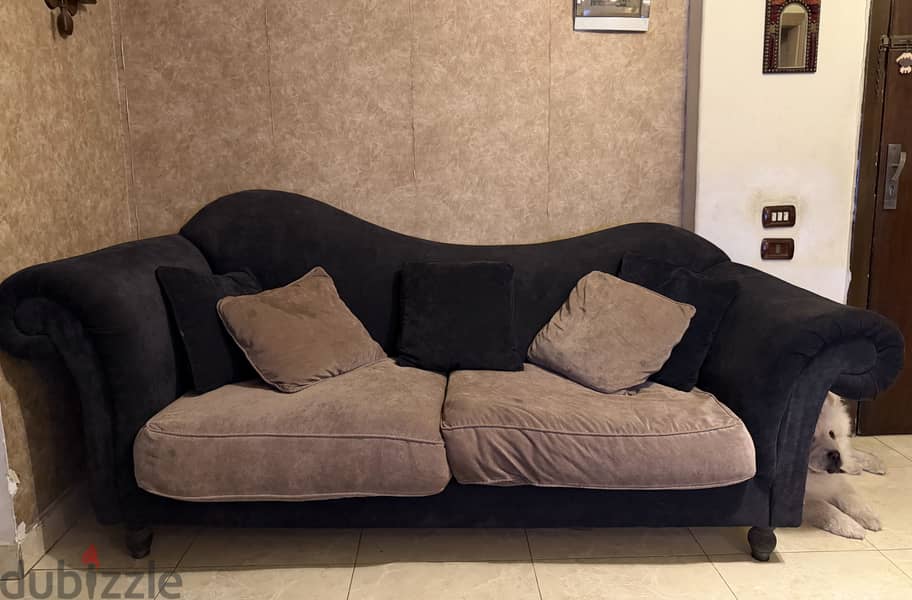 2 big modern sofas 2