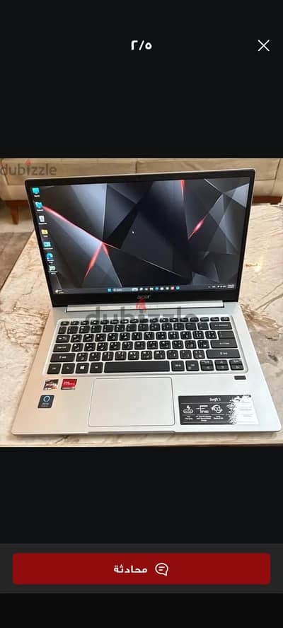 ACER swift 3 Ryzen 7 sf314_42