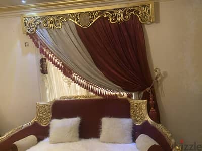صالون وسفره للبيع استعمال سنه كالجديد