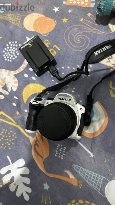 كاميرا Pentax K-30 White نادرة | كاملة بالكرتونة والأوراق الأصلية