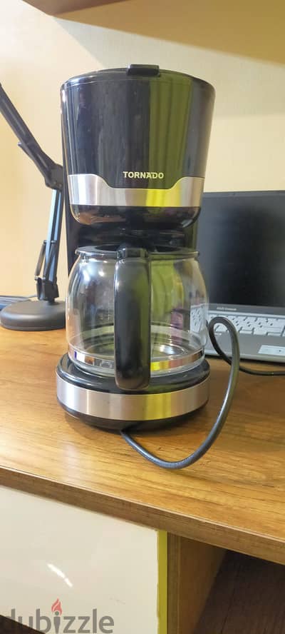 Tornado American Coffee Maker 1.5L مكينه قهوه امريكان تورنيدو 1.5L