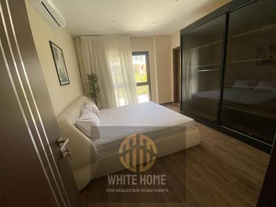 Furnished Apartment with Private garden for rent in Sodic Villete Compound New Cairo nearest to clubhouse & Gym & Pools & Restaurants & near to mivida