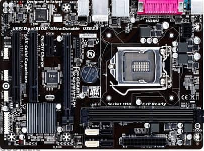 motherboard h81 + i7 4790k + 8gb ram 4+4