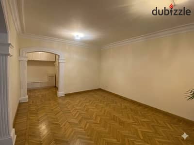 For sale an apartment area 155m in Al-Rehab fully finished with an elevator next to services three bedrooms and three bathrooms and a three-piece reception