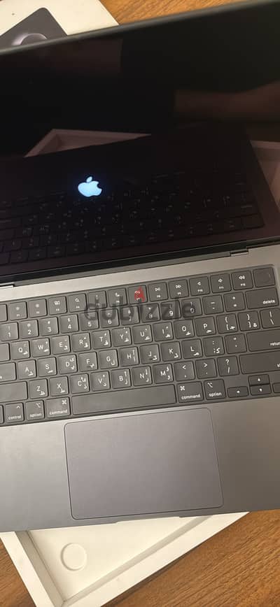 Apple MacBook Pro M3 Pro , 18 ram , 512 , battery 100% Arabic Keys
