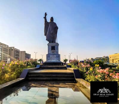 للبيع بالشيخ زايد الحي الثامن ٱرقى أحياء زايد  شقة 175م واجهة مودرن وفيو لاند سكيب مفتوح| 3 غرف (ماستر)- ريسبشن 3 قطع- أسانسير للباب