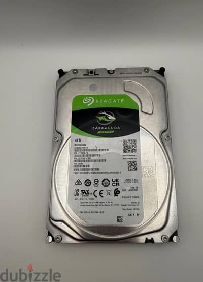 Seagate Barracuda 4TB