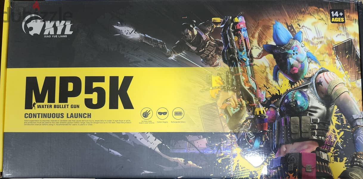 MP5K Gel Blaster 4