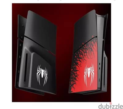 جراب حماية  لجهاز بلاي ستيشن 5 slim cd بنقشة Spider-Man