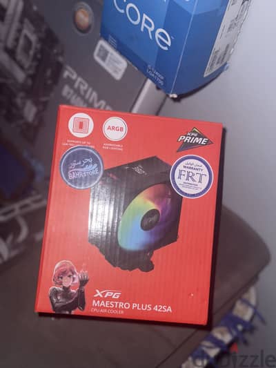 كولر xpg ديجتال ب شاشه و اضاءه argb