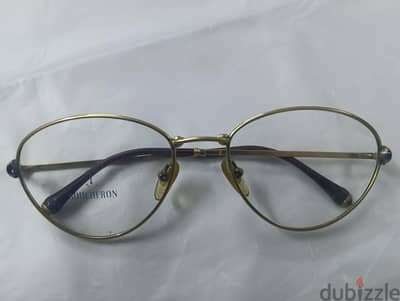 boucheron eye glass "gold plated"