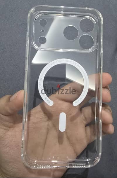 Ugreen Magnetic Clear Case for iPhone 17 Pro Max Airbags Anti-drop
