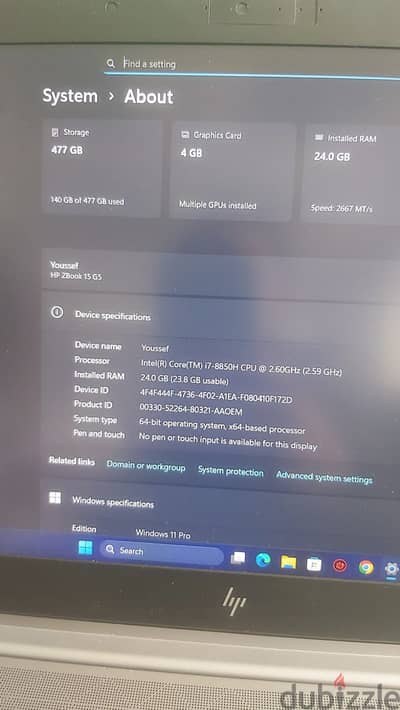 لاب توب HP