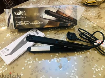مكواه Braun اصليه وارد السعوديه