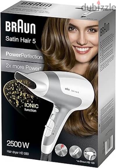 استشوار براون   Original اصليStain Hair-Ionic  كسر زيرو بالكرتونة