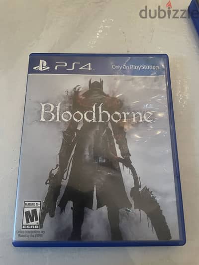 Bloodborne ps4 used disc with old hunter dlc account primary