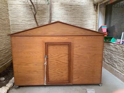 Large Wooden Pet House for Cats and Dogs