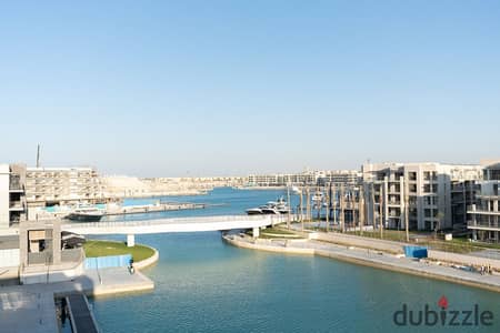 ستوديو مفروش للإيجار في مراسي مارينا 2 Canal View