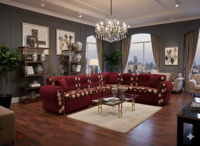 ركنة مودرن بلمسات كلاسيكية ركنة دريم المتميزة بتصميمها العصري