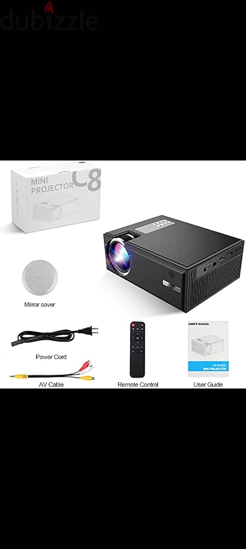 Cheerlux C8 projector 1