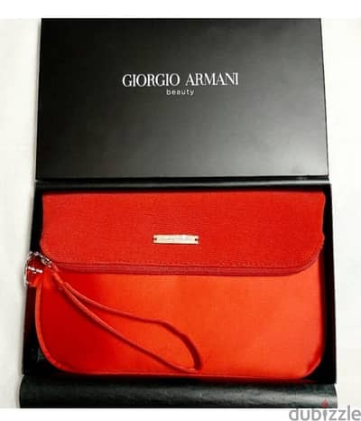 Original Giorgio Armani Red Clutch