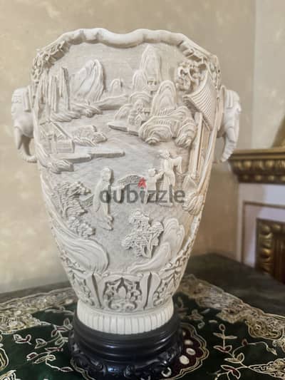 برفان شينواه  صينى اصلى تحفة ٤ ضرفة رسم بالصدف لم يستخدم