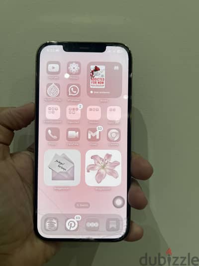 iphone 12 pro max / 256 g / gold موبايل