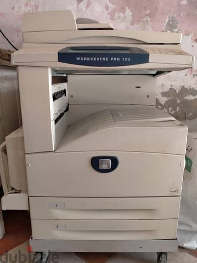 ماكنه طباعه xerox workcentre pro 123