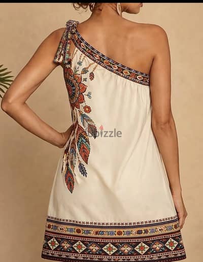 TEMU - Women Bohemian Sleeveless Dress  -L