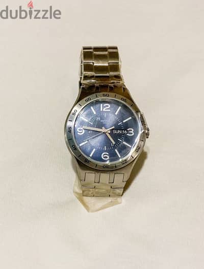 ساعة سواتش أصلية زيرو بالعلبة و الضمان  original swatch brand new set
