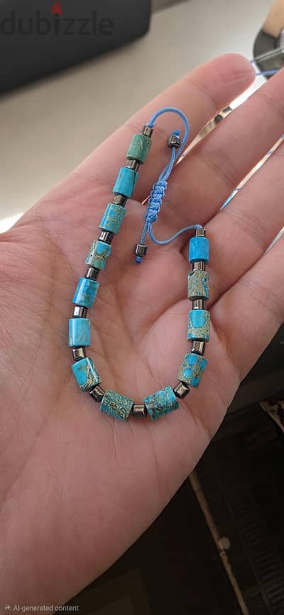 Sodalite gemstone bracelet   Price 550
