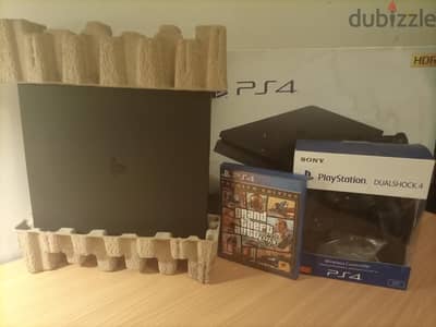 PS4 Slim 1 tera كسر زيرو  ، استعمال خفيف جدا