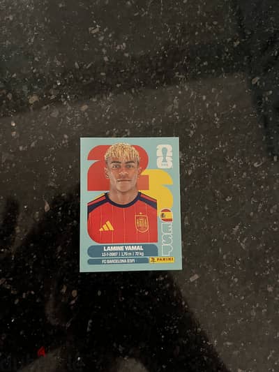 Fifa World Cup 2026 Panini Sticker - Lamine Yamal
