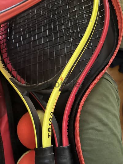 Decathlon Artengo Junior Tennis Set Duo (2 Rackets + Bag + 2 Balls)