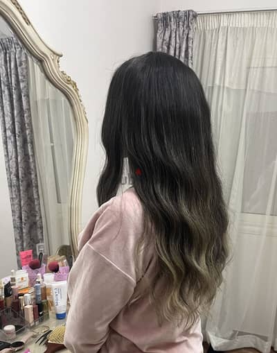 Wig natural hair as new used once