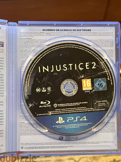 لعبة Injustice 2 PS4