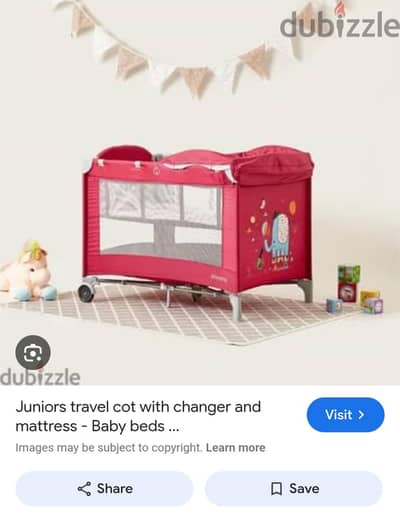 baby bed two levels